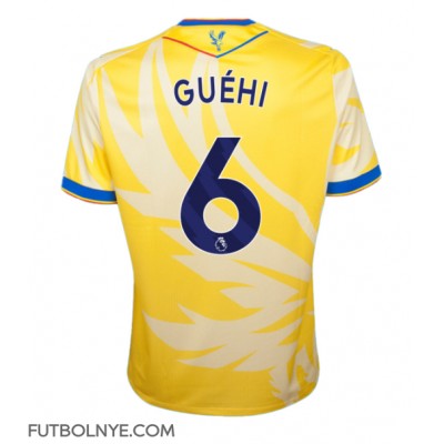 Camiseta Crystal Palace Marc Guehi #6 Visitante Equipación 2024-25 manga corta Camiseta Crystal Palace Marc Guehi #6 Visitante Equipación 2024-25 manga corta
